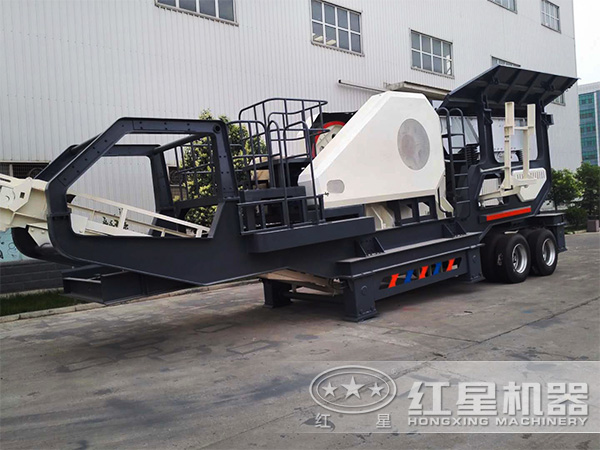 粉碎建筑垃圾的移動打石機，優(yōu)惠價格惹人喜