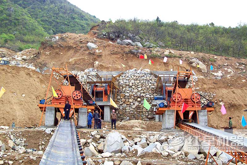 廢棄混凝土再生石子線(xiàn)多少錢(qián)一套？鋪路石子一立方價(jià)格多少？